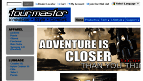 What Tourmaster.com website looked like in 2016 (7 years ago)