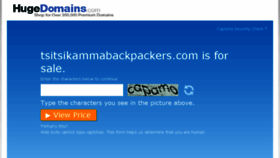 What Tsitsikammabackpackers.com website looked like in 2016 (7 years ago)