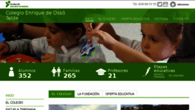 What Telde.escuelateresiana.com website looked like in 2016 (7 years ago)