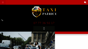 What Taxi-patrice.fr website looked like in 2016 (7 years ago)