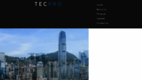 What Tecpro.com.sg website looked like in 2016 (7 years ago)