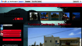 What Turistickedestinacije.com website looked like in 2016 (7 years ago)