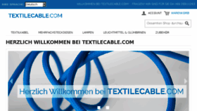 What Textilecable.com website looked like in 2016 (7 years ago)