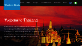 What Thailandhotels.com website looked like in 2016 (7 years ago)