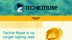 What Techiemuse.com website looked like in 2016 (7 years ago)