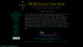 What Tucsonmineral.com website looked like in 2016 (7 years ago)