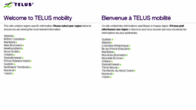 What Telusmobilite.com website looked like in 2016 (7 years ago)
