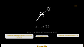 What Tathva.org website looked like in 2016 (7 years ago)