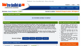 What Thailand.global-free-classified-ads.com website looked like in 2016 (7 years ago)