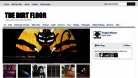 What Thedirtfloor.com website looked like in 2016 (7 years ago)