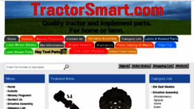 What Tractorsmart.com website looked like in 2016 (7 years ago)