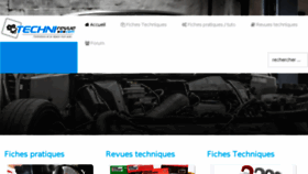 What Technirevue.com website looked like in 2016 (7 years ago)
