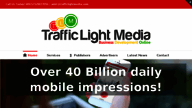 What Trafficlightmedia.com website looked like in 2016 (7 years ago)