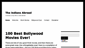 What Theindiansabroad.com website looked like in 2016 (7 years ago)
