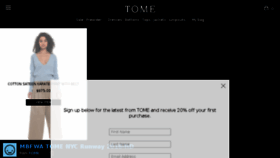 What Tomenyc.com website looked like in 2016 (7 years ago)