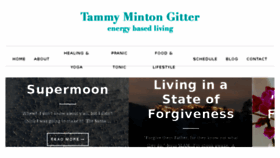 What Tammymintongitter.com website looked like in 2016 (7 years ago)