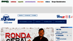 What Tvtribunape.com.br website looked like in 2016 (7 years ago)