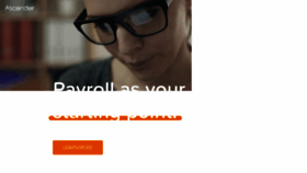 What Talent2payroll.com website looked like in 2016 (8 years ago)