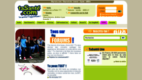 What Tasante.com website looked like in 2016 (7 years ago)