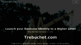 What Trebuchet.com website looked like in 2016 (7 years ago)