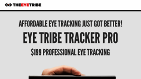 What Theeyetribe.com website looked like in 2016 (7 years ago)