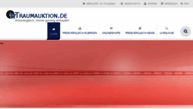 What Traumauktion.de website looked like in 2016 (7 years ago)