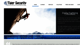 What Tigersecurity.it website looked like in 2016 (7 years ago)