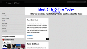 What Tamilchatone.com website looked like in 2016 (7 years ago)