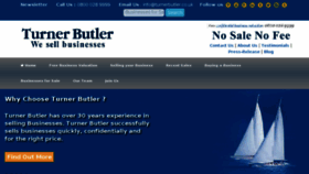 What Turnerandco.com website looked like in 2016 (7 years ago)