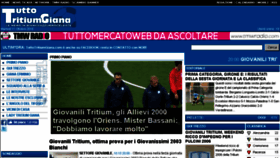 What Tuttotritiumgiana.com website looked like in 2016 (7 years ago)