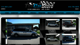 What Thecarstoreiowa.com website looked like in 2016 (7 years ago)