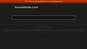 What Torrentbada.com website looked like in 2016 (7 years ago)