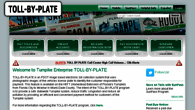 What Tollbyplate.com website looked like in 2016 (7 years ago)