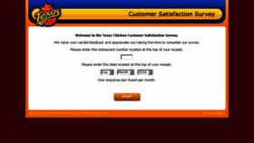 What Texaschickensurvey-nz.com website looked like in 2016 (7 years ago)