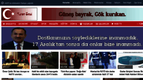 What Turansesi.com website looked like in 2016 (7 years ago)