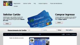 What Todoscomanota.com.br website looked like in 2016 (7 years ago)