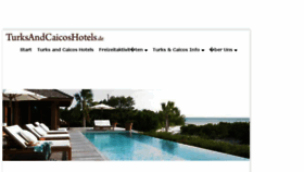 What Turksandcaicoshotels.de website looked like in 2016 (7 years ago)