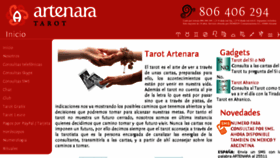 What Tarot-artenara.com website looked like in 2016 (7 years ago)