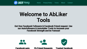 What Tools.abliker.com website looked like in 2016 (7 years ago)