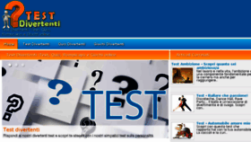 What Test-divertenti.it website looked like in 2016 (7 years ago)