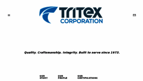 What Tritexcorp.com website looked like in 2016 (7 years ago)