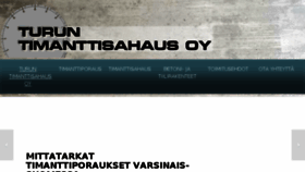 What Turuntimanttisahaus.fi website looked like in 2016 (7 years ago)