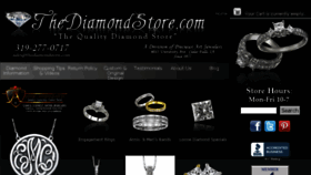 What Thediamondstore.com website looked like in 2016 (7 years ago)