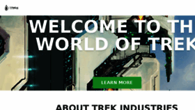 What Trek-industries.com website looked like in 2016 (7 years ago)