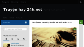 What Truyenhay24h.net website looked like in 2016 (7 years ago)