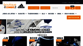 What Taekwondo.boutique-du-combat.fr website looked like in 2016 (7 years ago)
