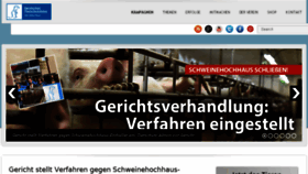 What Tierschutzbuero.de website looked like in 2016 (7 years ago)