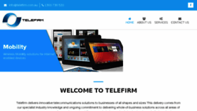 What Telefirm.com.au website looked like in 2016 (7 years ago)