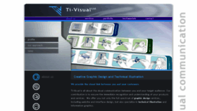 What Ti-visual.co.uk website looked like in 2016 (7 years ago)