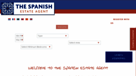 What Thespanishestateagent.com website looked like in 2016 (7 years ago)